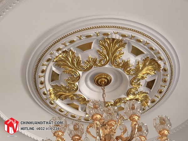 Mâm trần R-585 dát vàng